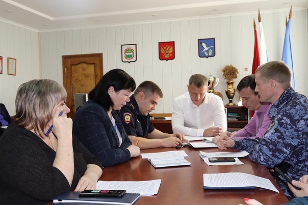 Сегодня глава Тамбовского округа С.В. Гречихин провел заседание антитеррористической комиссии